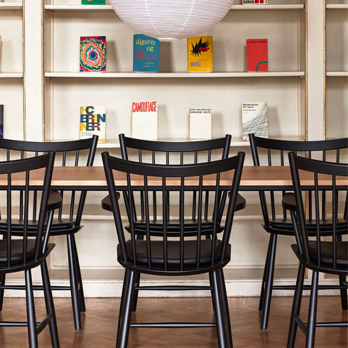 J42 Armchair Solid beech base